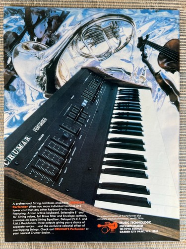 Crumar performer keyboard - crumar,