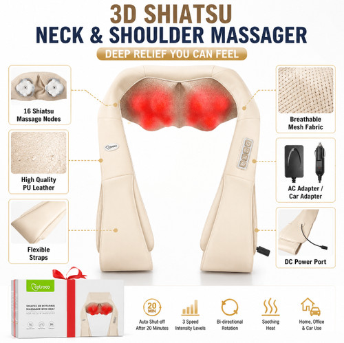 Neck shoulder massager - neck,