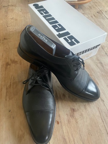 Stemar black calf leather - stemar,
