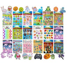 Kids Sticker Sheets Party Bag