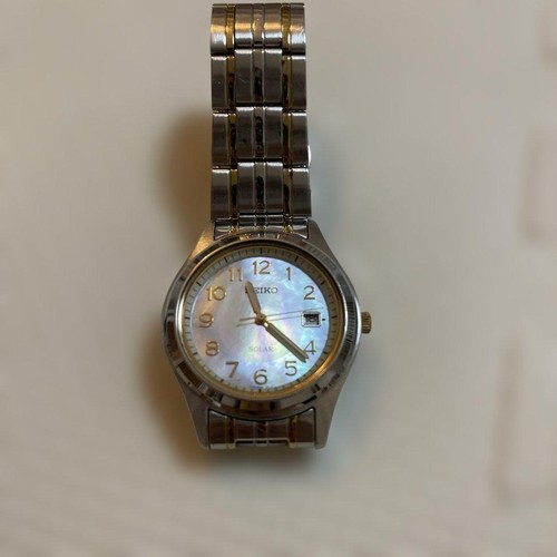 Seiko solar watch with - solar,