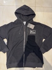 Nike x Stussy Zip-Up Hooded Jacket Black