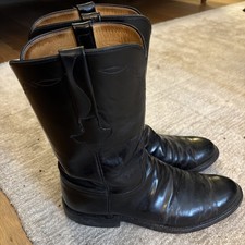 LUCCHESE COWBOY BOOTS LEATHER