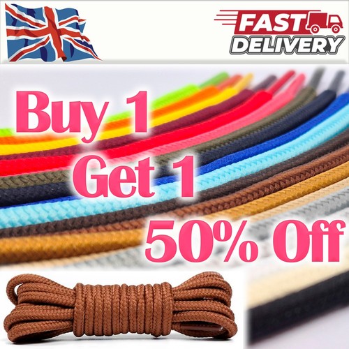 Shoe laces round - shoe,