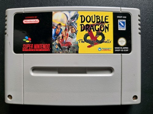 Double dragon snes super - dragon, v
