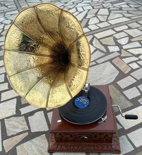 Antique HMV Gramophone Fully