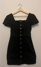 Primark Black Denim Dress BNWT