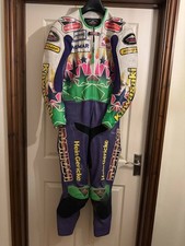 Steve Hislop Race Used 1996 BSB Kushitani Leather Suit Non Signed