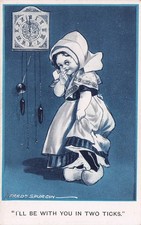 VINTAGE  POSTCARD -  Fred