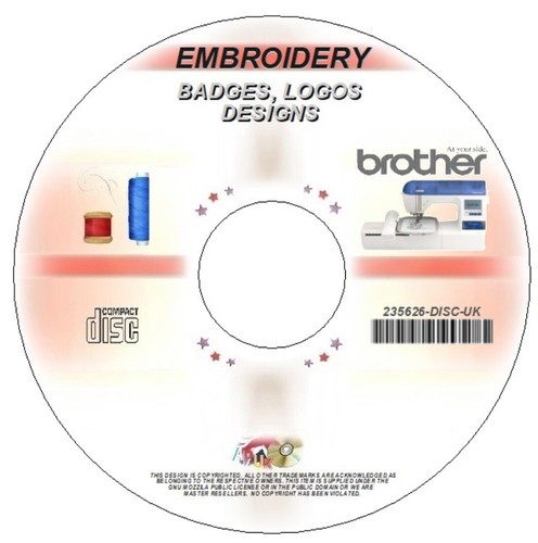 Embroidery designs badges - embroidery,