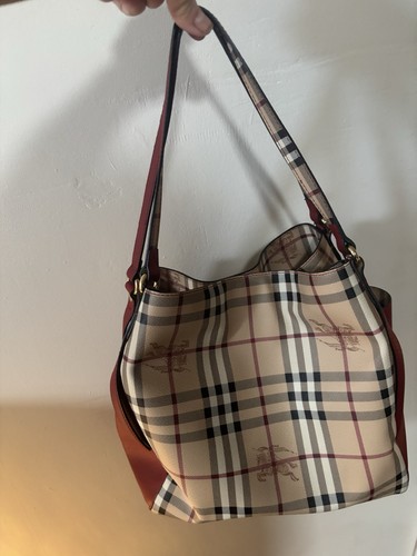 Burberry checked tote - burberry,