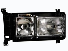Pair Square Headlamps H4 VW