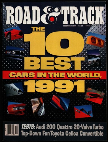 December 1990 road - december, track