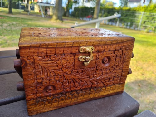 Wooden jewellery box - jewellery,