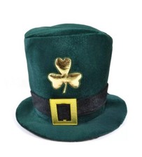 Irish Leprechaun Green Velour