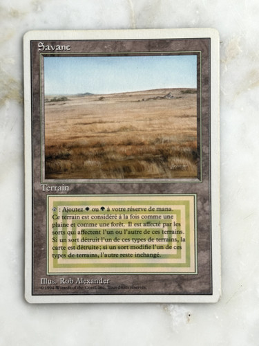 Mtg savane savannah - mtg,