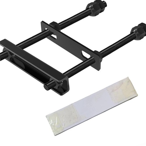 Black iron spare wheel - black, carrier