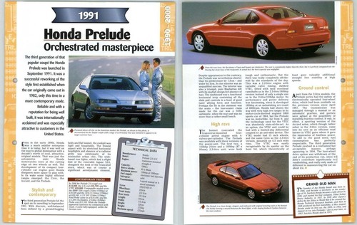 Honda prelude 1990 2000 - honda, 1990/2000