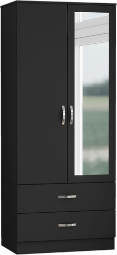 Door wardrobe with - wardrobe, drawers