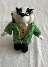 Mr Badger Plush Wind in the