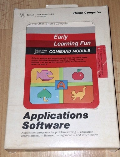 Early learning fun - fun, cartridge