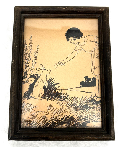 Bunny rabbits framed - rabbits, 1929