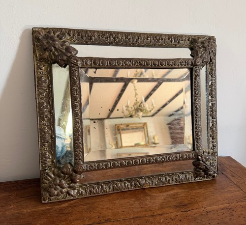 Small antique french repoussé - french,
