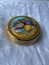 Moorcroft Paperweight Gold
