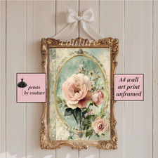 Wall Art, Shabby Chic Print
