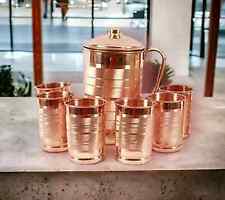 100% Pure Copper Water Jug