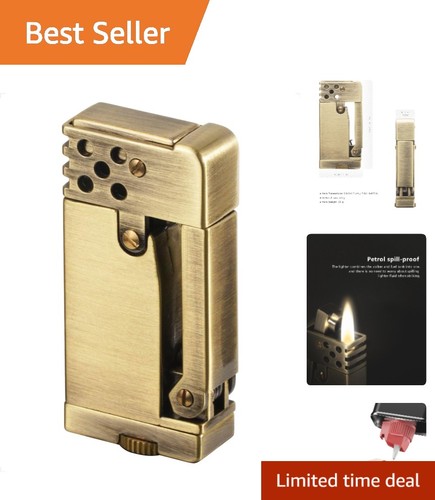 Compact vintage petrol lighter - compact,