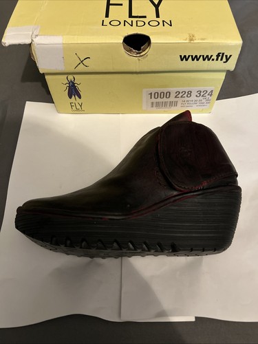 Fly london red ankle - london,