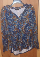 Othyroce Womens Blouse Blue