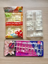 Plain False Press-On Nails - approx 300 pcs