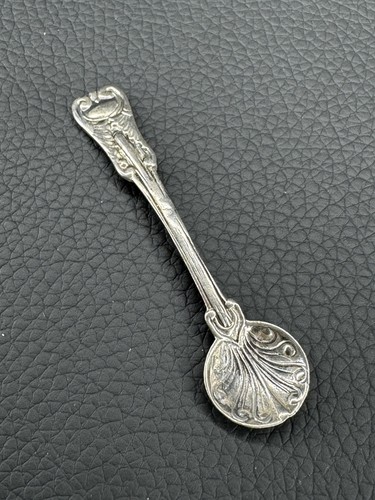 Antique sterling silver salt - sterling,