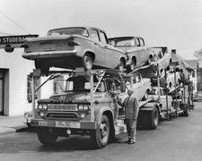 1960 STUDEBAKERS on CAR HAULER