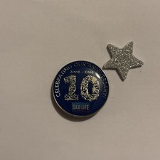 Merlin Sealife Loch Lomond 10th Anniversary Pin Badge