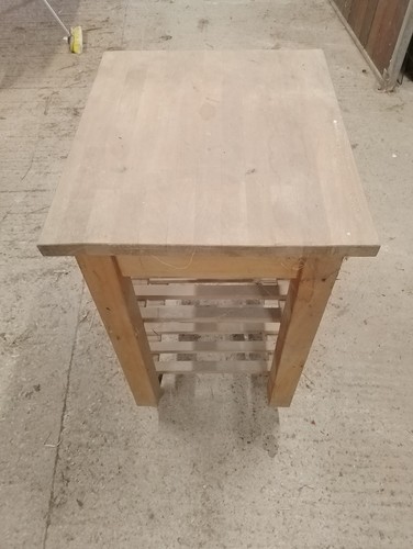 Solid wooden butchers - wooden, block