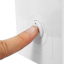 GOZAR 220V Energy Saving Time Lag Switch Timer Switch Panel White