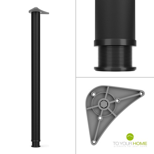 1100mm black adjustable - black,