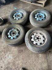 VW T4 TRANSPORTER SET OF 4 EARLY SQUARE HOLE WHEELS 701601027 19570R15C