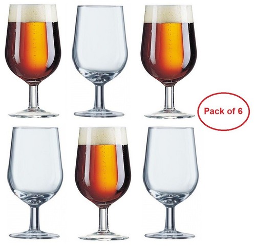 Beer glass goblet pack - goblet, 6