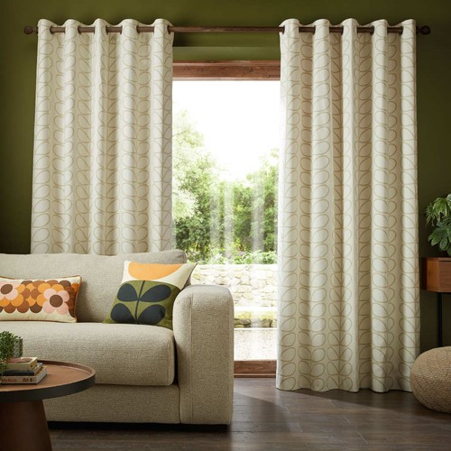 Orla kiely natural curtains - kiely,
