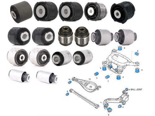 Rear control arm bush - rear,