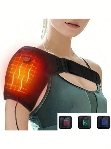 Shoulder heating pad with - heating,