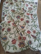 6m Floral Fabric Curtains