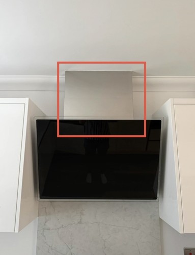 New elica short chimney - elica, kit