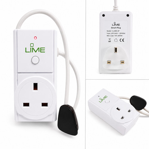 Lime energy saving - lime, plug