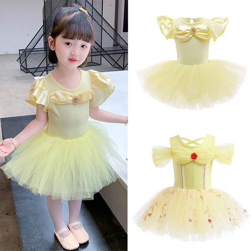 Girls princess belle dancewear - princess,