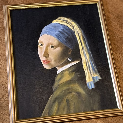 Original painting girl with - painting,